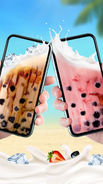 Boba recipe: Drink bubble tea (Рецепт бобы)  [МОД Меню] Screenshot 1