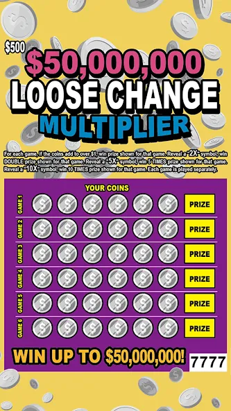 Scratch Off Lottery Scratchers  [МОД Unlocked] Screenshot 2