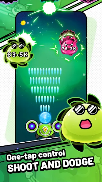 Slime Boom - Kick Slime (Слайм Бум)  [МОД Menu] Screenshot 2