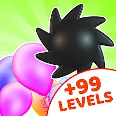 Скачать взлом Bounce and pop - Puff Balloon  [МОД Меню] - стабильная версия apk на Андроид