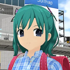 Скачать взломанную Shoujo City 3D (Шодзо Сити 3D)  [МОД Unlocked] - последняя версия apk на Андроид