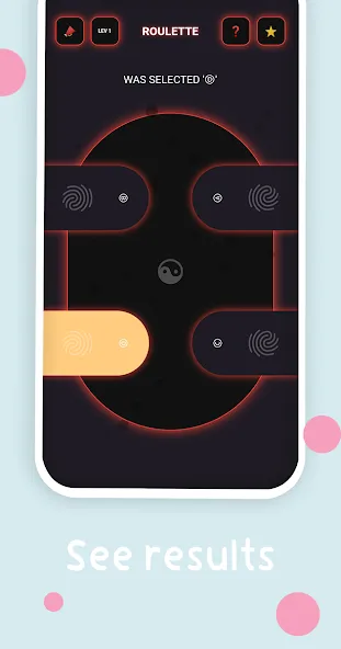 Mini : Finger Picker Chooser (Шок)  [МОД Меню] Screenshot 1