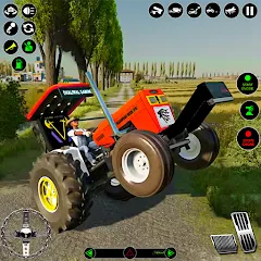 Взломанная Farming Tractor Simulator Game  [МОД Бесконечные деньги] - полная версия apk на Андроид