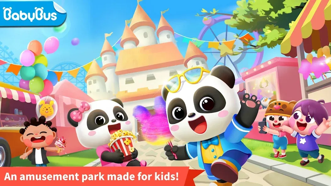 Baby Panda's Fun Park  [МОД Unlimited Money] Screenshot 1