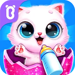 Скачать взлом Little Panda: Baby Cat Daycare  [МОД Много монет] - полная версия apk на Андроид