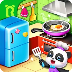 Взломанная My Baby Panda Chef  [МОД Mega Pack] - последняя версия apk на Андроид