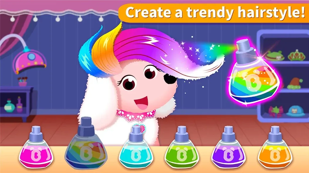 Little Panda's Pet Salon  [МОД Бесконечные деньги] Screenshot 3