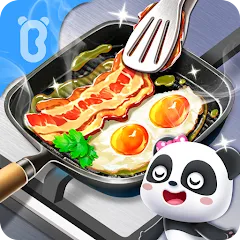 Скачать взлом Baby Panda's Breakfast Cooking  [МОД Меню] - стабильная версия apk на Андроид