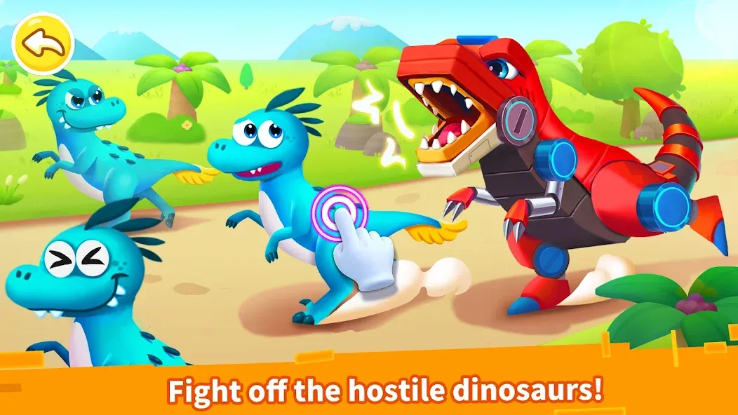 Little Panda: Dinosaur Care  [МОД Бесконечные монеты] Screenshot 4