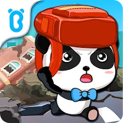 Взломанная Baby Panda Earthquake Safety 1  [МОД Много монет] - полная версия apk на Андроид