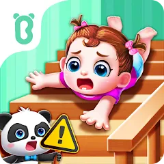Скачать взломанную Baby Panda Home Safety  [МОД Бесконечные монеты] - стабильная версия apk на Андроид