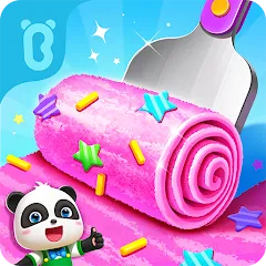 Взлом Little Panda's Ice Cream Games  [МОД Бесконечные деньги] - стабильная версия apk на Андроид