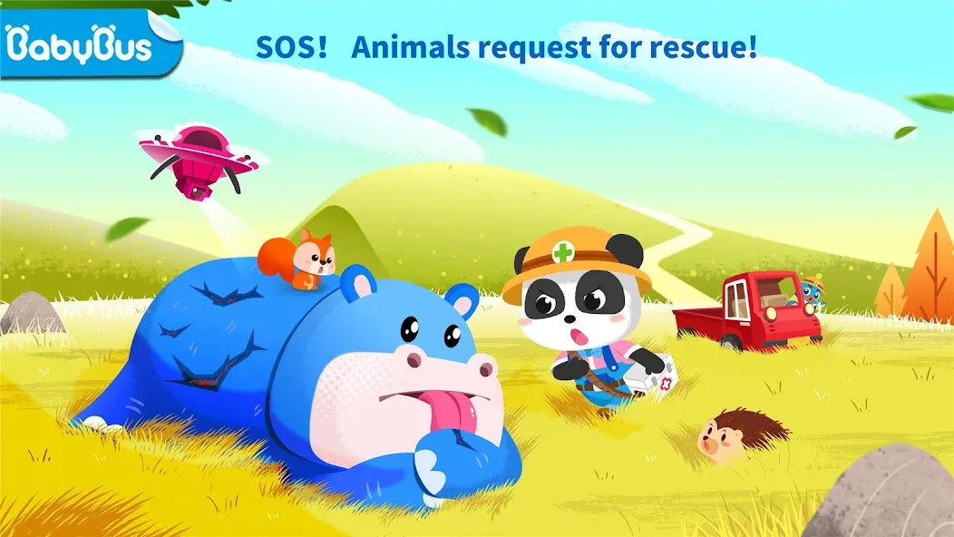 Baby Panda: Care for animals  [МОД Unlimited Money] Screenshot 1