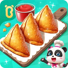 Скачать взломанную Little Panda's Restaurant  [МОД Mega Pack] - последняя версия apk на Андроид