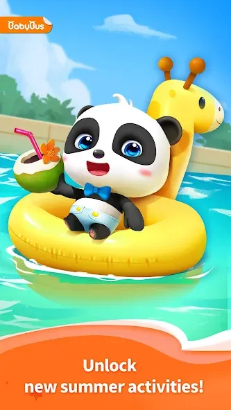 Talking Baby Panda-Virtual Pet  [МОД Unlimited Money] Screenshot 1