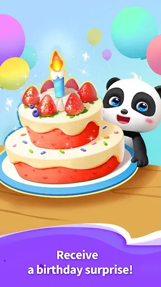 Talking Baby Panda-Virtual Pet  [МОД Unlimited Money] Screenshot 3