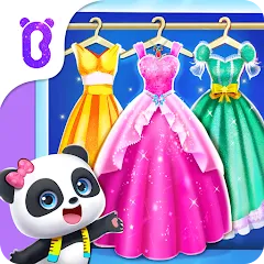 Взломанная Baby Panda's Fashion Dress Up  [МОД Много монет] - последняя версия apk на Андроид