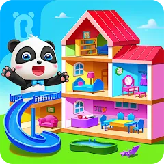 Взлом Baby Panda's House Games  [МОД Mega Pack] - стабильная версия apk на Андроид