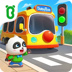 Скачать взломанную Baby Panda's School Bus  [МОД Бесконечные деньги] - полная версия apk на Андроид