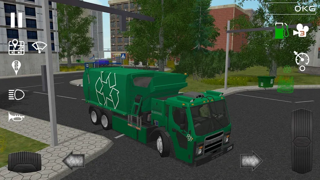 Trash Truck Simulator (Трэш Трак Симулятор)  [МОД Unlimited Money] Screenshot 2