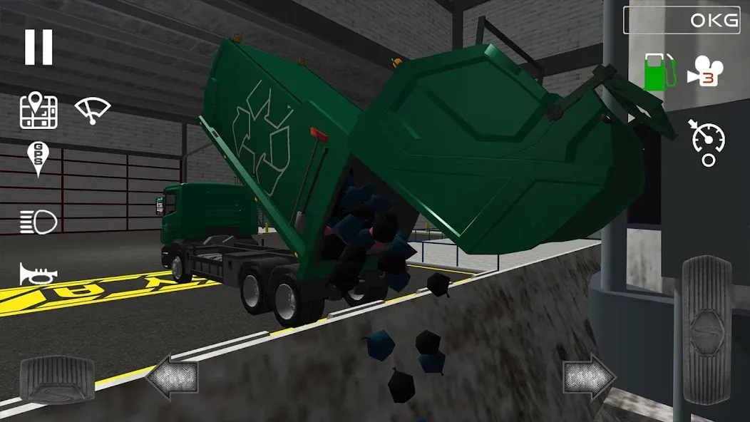 Trash Truck Simulator (Трэш Трак Симулятор)  [МОД Unlimited Money] Screenshot 3