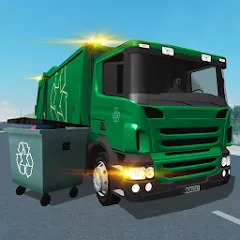 Взломанная Trash Truck Simulator (Трэш Трак Симулятор)  [МОД Unlimited Money] - последняя версия apk на Андроид