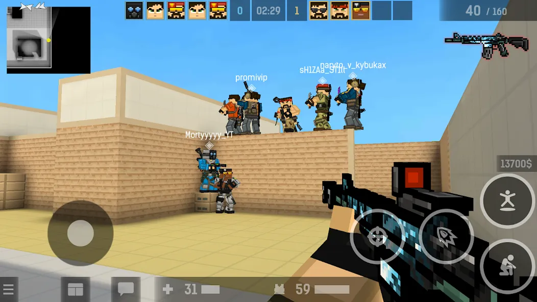 BLOCKPOST Mobile: PvP FPS (БЛОКПОСТ Мобайл)  [МОД Menu] Screenshot 2