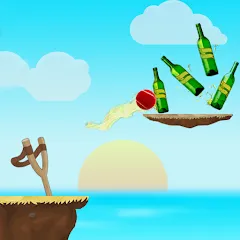 Взлом Hit Bottles Knock Down 2  [МОД Menu] - последняя версия apk на Андроид