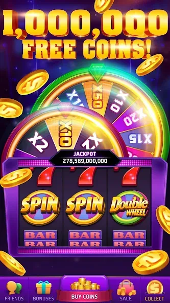 777 Casino – vegas slots games (Казино)  [МОД Unlimited Money] Screenshot 1