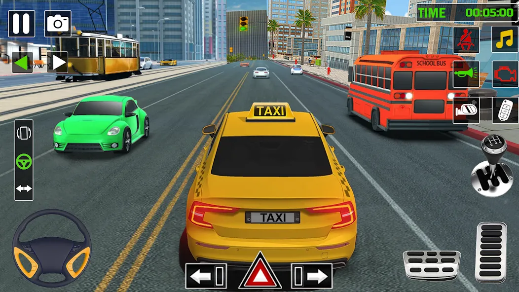 City Taxi Games-Taxi Car Games (Сити Такси Игры)  [МОД Mega Pack] Screenshot 4