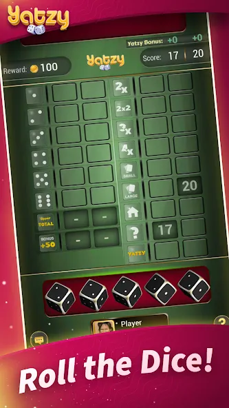 Yatzy - Offline Dice Games (Ятзи)  [МОД Меню] Screenshot 2