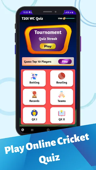 Cricket Quiz Game (Крикет Викторина Т20)  [МОД Бесконечные монеты] Screenshot 3