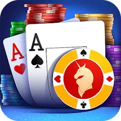 Взломанная Sohoo Poker - Texas Holdem (Соху Покер)  [МОД Mega Pack] - стабильная версия apk на Андроид