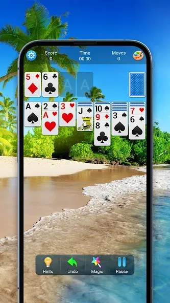 Solitaire, Klondike Card Games  [МОД Меню] Screenshot 4