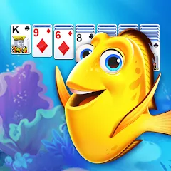 Скачать взломанную Solitaire: Fish Master (Солитер)  [МОД Все открыто] - стабильная версия apk на Андроид