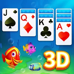 Взлом Solitaire 3D Fish  [МОД Меню] - полная версия apk на Андроид