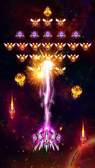 Space Shooter: Galaxy Attack (Спейс шутер)  [МОД Меню] Screenshot 3