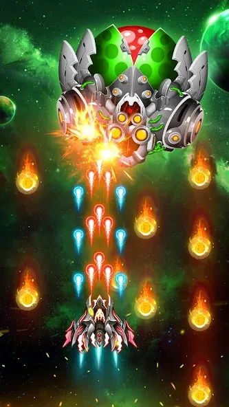 Space Shooter: Galaxy Attack (Спейс шутер)  [МОД Меню] Screenshot 4