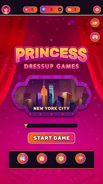 Princess Makeup Dressup Salon (Принцесса Мейкап Дрессап Салон)  [МОД Unlocked] Screenshot 2