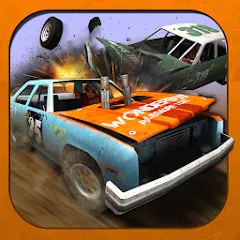 Взломанная Demolition Derby: Crash Racing (Демолиция Дерби)  [МОД Бесконечные монеты] - стабильная версия apk на Андроид