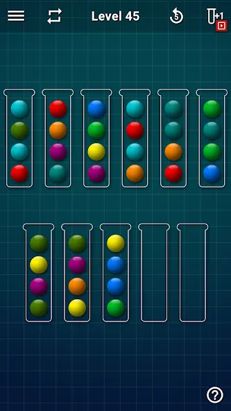 Ball Sort Puzzle - Color Games (Балл Сорт Пазл)  [МОД Menu] Screenshot 2