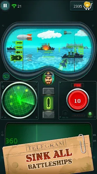 You Sunk - Submarine Attack  [МОД Бесконечные монеты] Screenshot 1