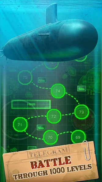 You Sunk - Submarine Attack  [МОД Бесконечные монеты] Screenshot 5