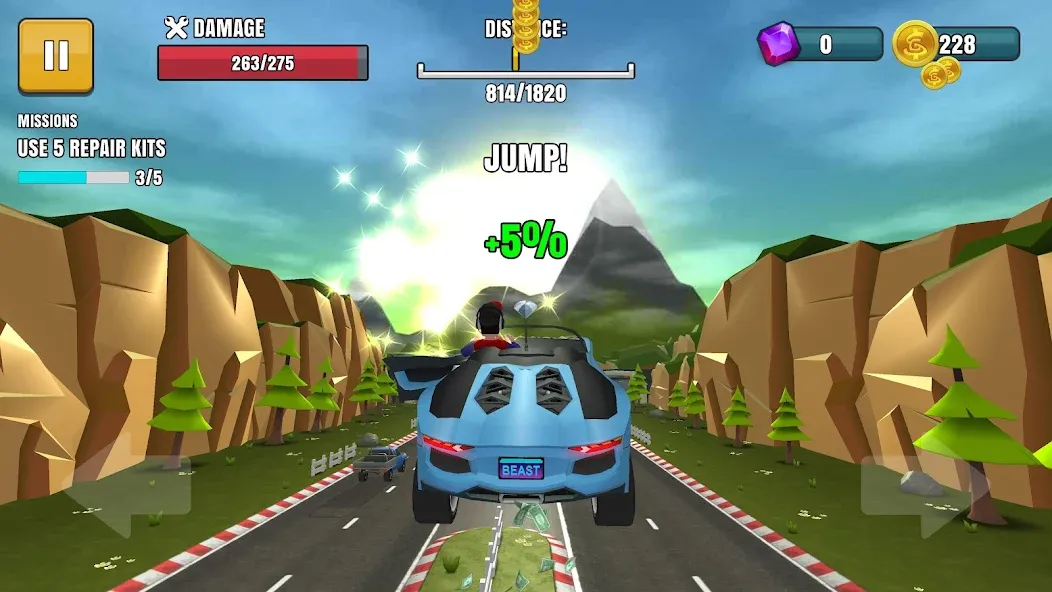 Faily Brakes 2: Car Crash Game (Фэйли Брейкс 2)  [МОД Все открыто] Screenshot 4