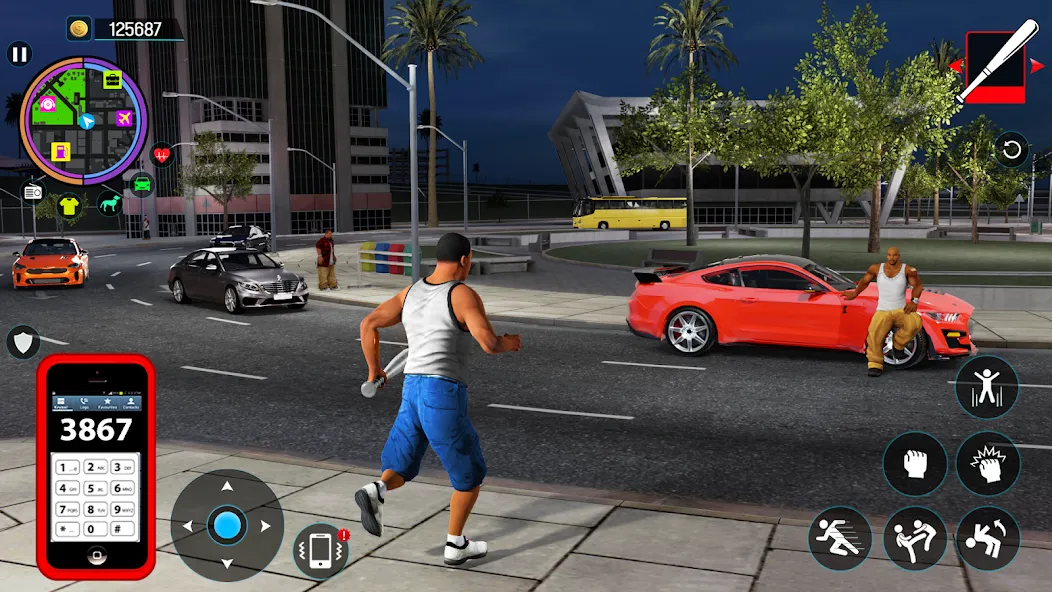 Gangster Mafia City Crime Game  [МОД Mega Pack] Screenshot 2