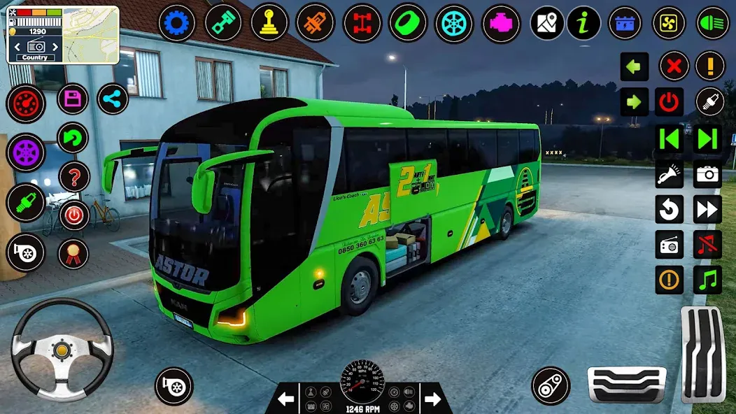 Bus Driving Games 3D: Bus Game  [МОД Все открыто] Screenshot 4