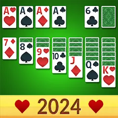 Скачать взлом Solitaire Classic - 2024 (Солитер Классик)  [МОД Все открыто] - стабильная версия apk на Андроид