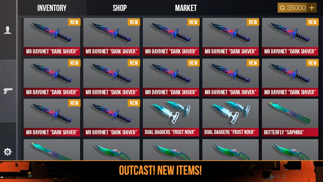 Case Opener: Skins Simulator  [МОД Mega Pack] Screenshot 2