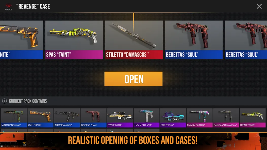 Case Opener: Skins Simulator  [МОД Mega Pack] Screenshot 5