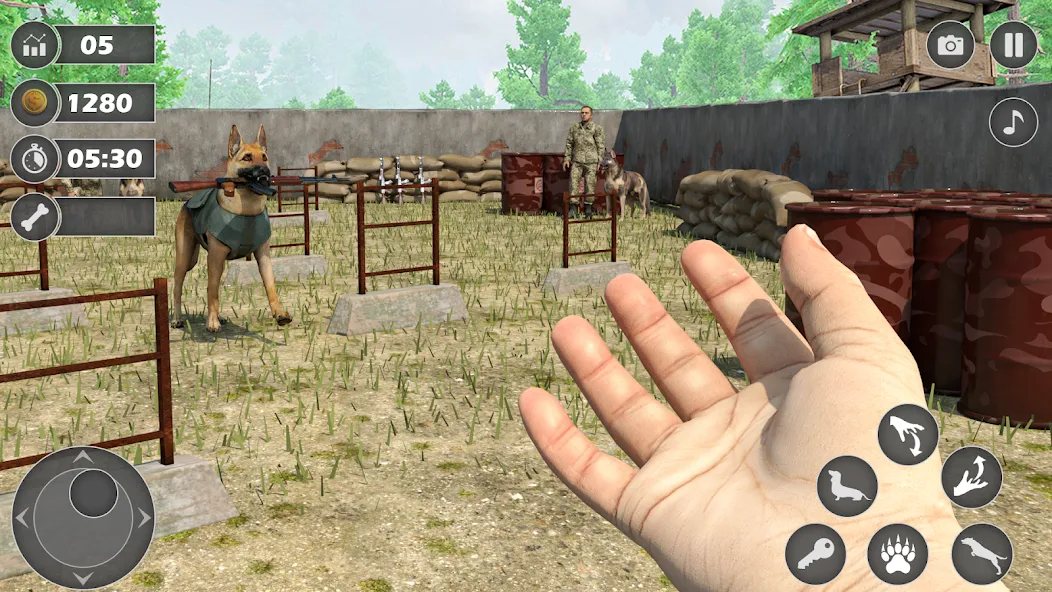 Dog Simulator Dog Game (Армейский симулятор собаки)  [МОД Menu] Screenshot 4